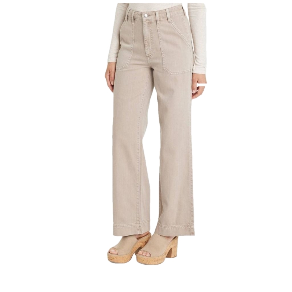 Universal Thread Pants, Size 10 Short, Beige
